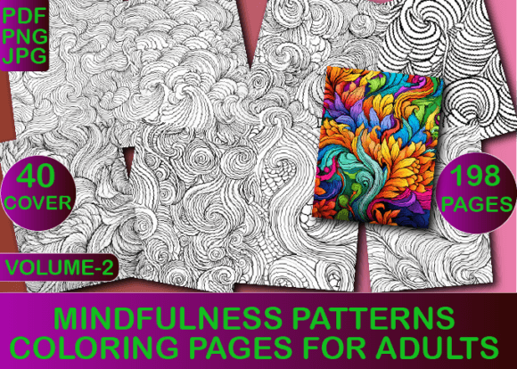 Download Mindfulness Patterns Coloring Book F V-2 - Mindfulness patterns Collection