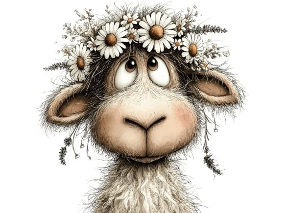 Download 18 Whimsical Spring Farm Animals Mix - Spring Collection
