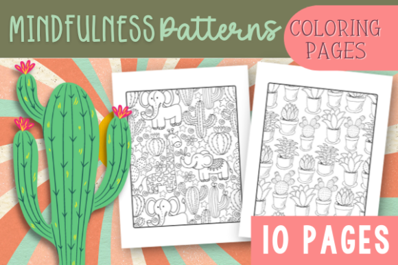 Download Mindfulness Patterns Coloring Pages Kids - Mindfulness patterns Collection