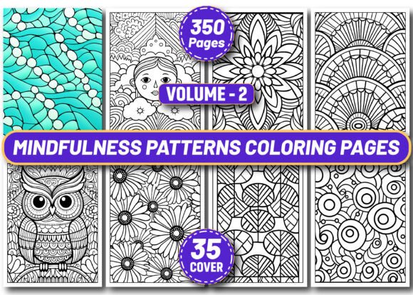 Download 350 Mindfulness Patterns Coloring Pages - Mindfulness patterns Collection